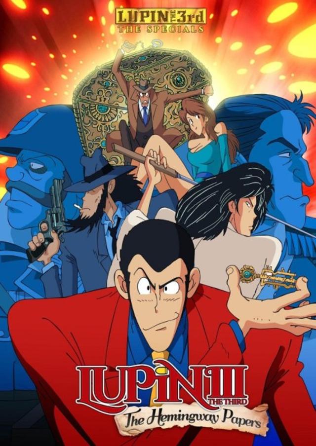 Poster for Lupin the Third: The Hemingway Paper Mystery