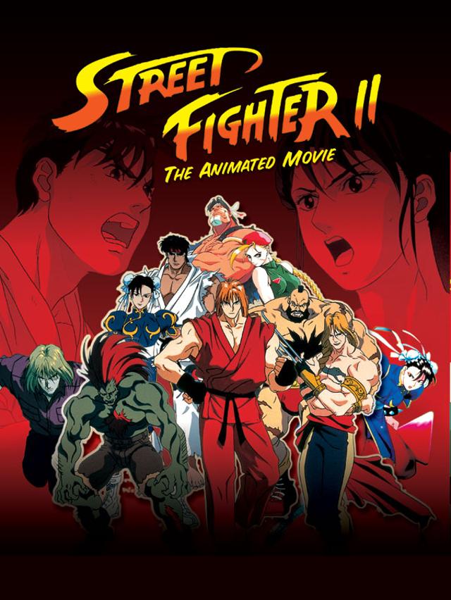 Poster for Street Fighter II: The Animated Movie