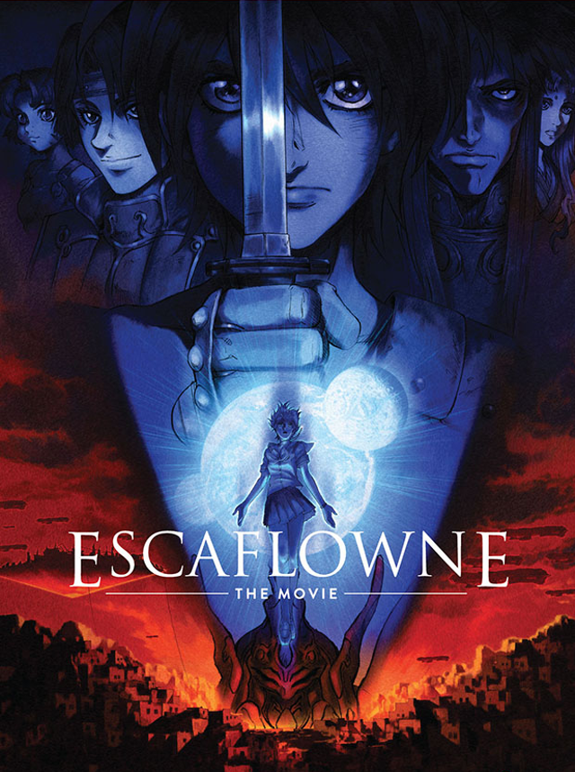 Poster for Escaflowne: A Girl in Gaea