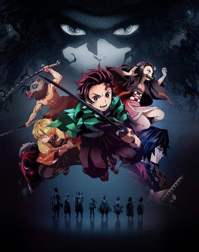 Poster for Demon Slayer: Kimetsu no Yaiba