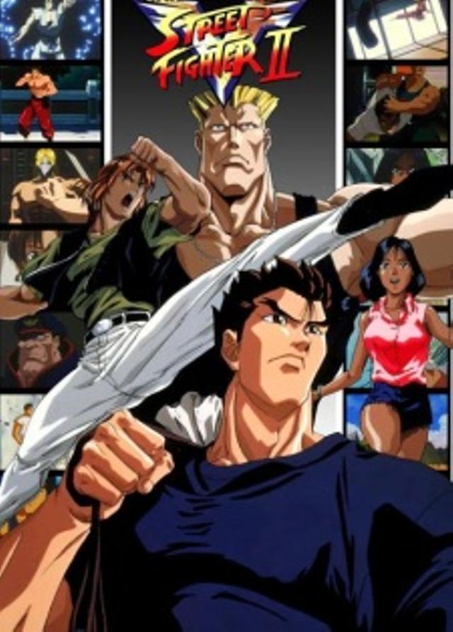 Poster for Street Fighter II: The Animated Series